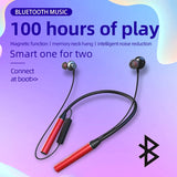 100Hours Palying Magnetic Sports Wireless Bluetooth Earphones - Sacodise shop