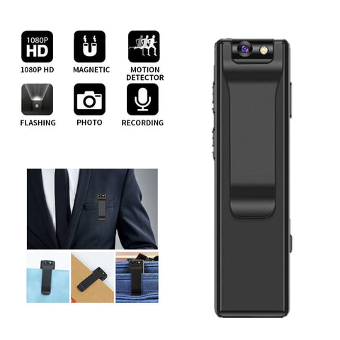 1080P Body Camera Mini Cop Pocket Video Recorder Night Vision - Sacodise shop