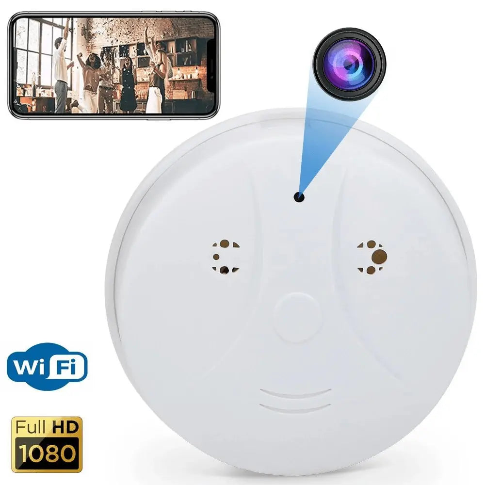 1080P HD WiFi Night Version Smoke Detector Hidden Spy Camera - Sacodise shop