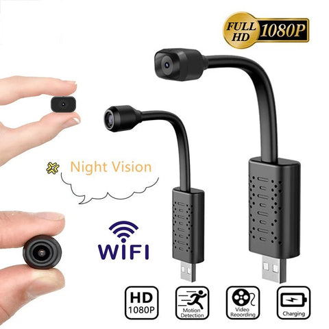 1080P HD Wifi USB Camera with Night Vision Motion Detection - Sacodise shop
