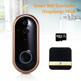 1080P Smart WIFI Doorbell Intercom Video Ring Door Bell With Camera IR - Sacodise shop