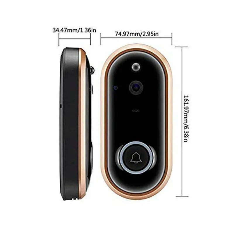 1080P Smart WIFI Doorbell Intercom Video Ring Door Bell With Camera IR - Sacodise shop