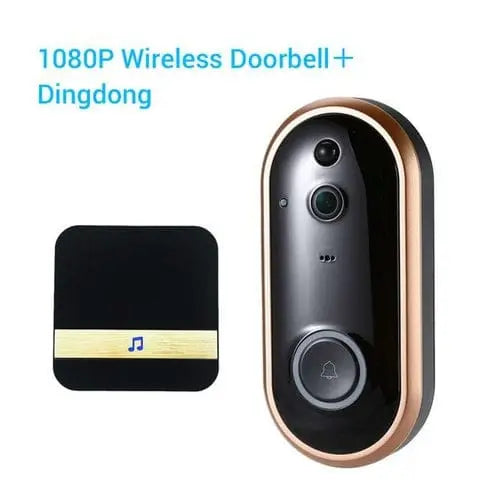 1080P Smart WIFI Doorbell Intercom Video Ring Door Bell With Camera IR - Sacodise shop