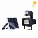 10W 900LM LED Infrared Sensor Floodlight Lamp with Solar Panel IP65 - Sacodise shop