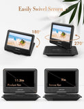 11.5" Portable DVD Player Support CD/DVD/SD Card/USB - Sacodise shop