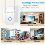 1200Mbps Extender Antenna Router Booster WiFi Extender Repeater - Sacodise shop