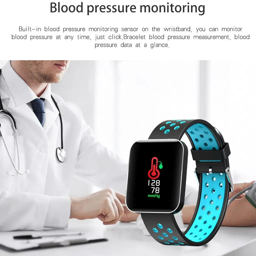 1.54 inches Heart Rate Activity Step Music Control - Sacodise shop