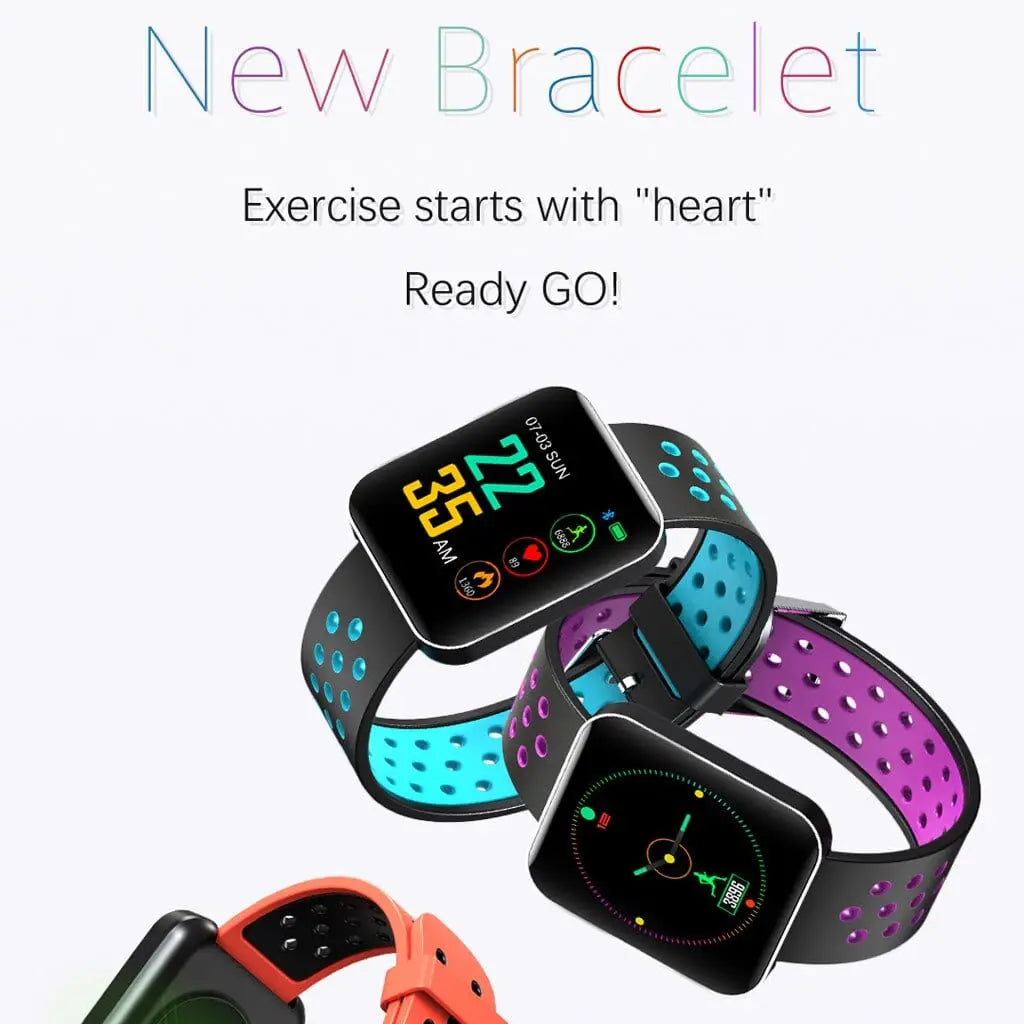 1.54 inches Heart Rate Activity Step Music Control - Sacodise shop