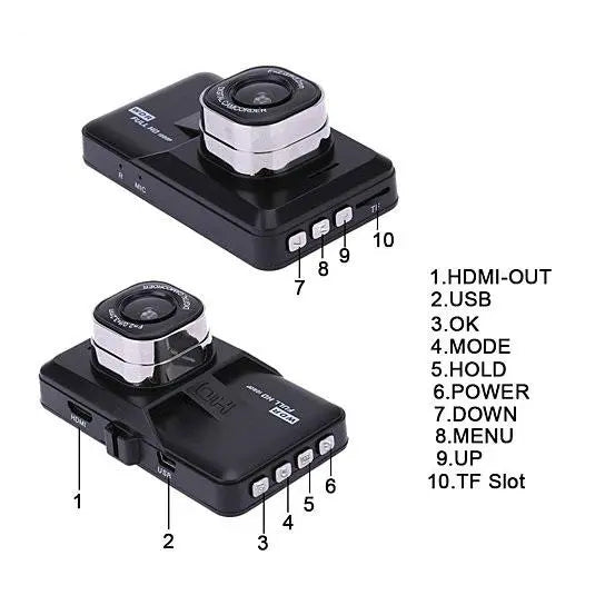 Black Box Dash Cam 1080P G-Sensor Looping Car Camera Product vendor