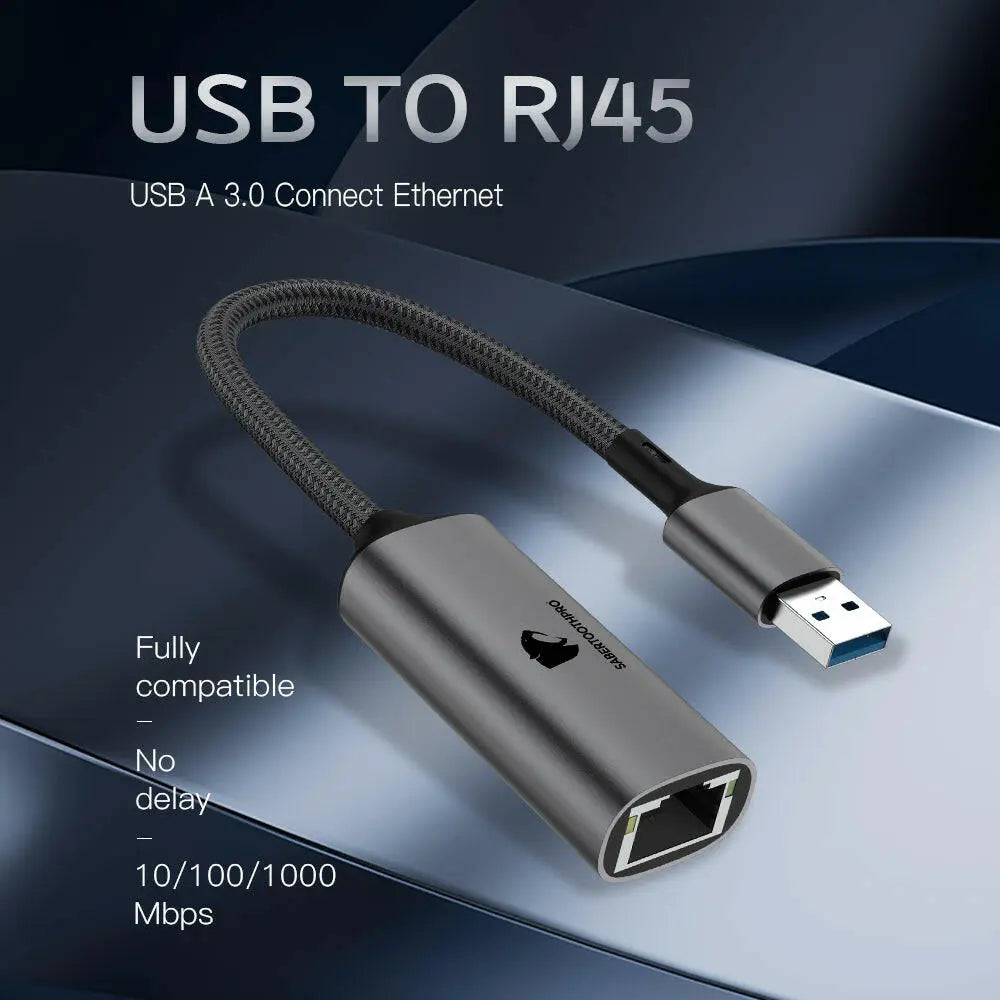 SabertoothPro RJ45 Ethernet/USB Adapter Product vendor