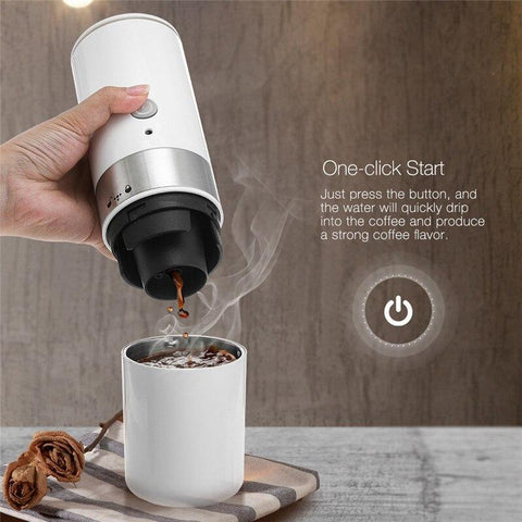 200ml Mini Coffee Machine Portable Coffee Maker Hourglass American - Sacodise shop