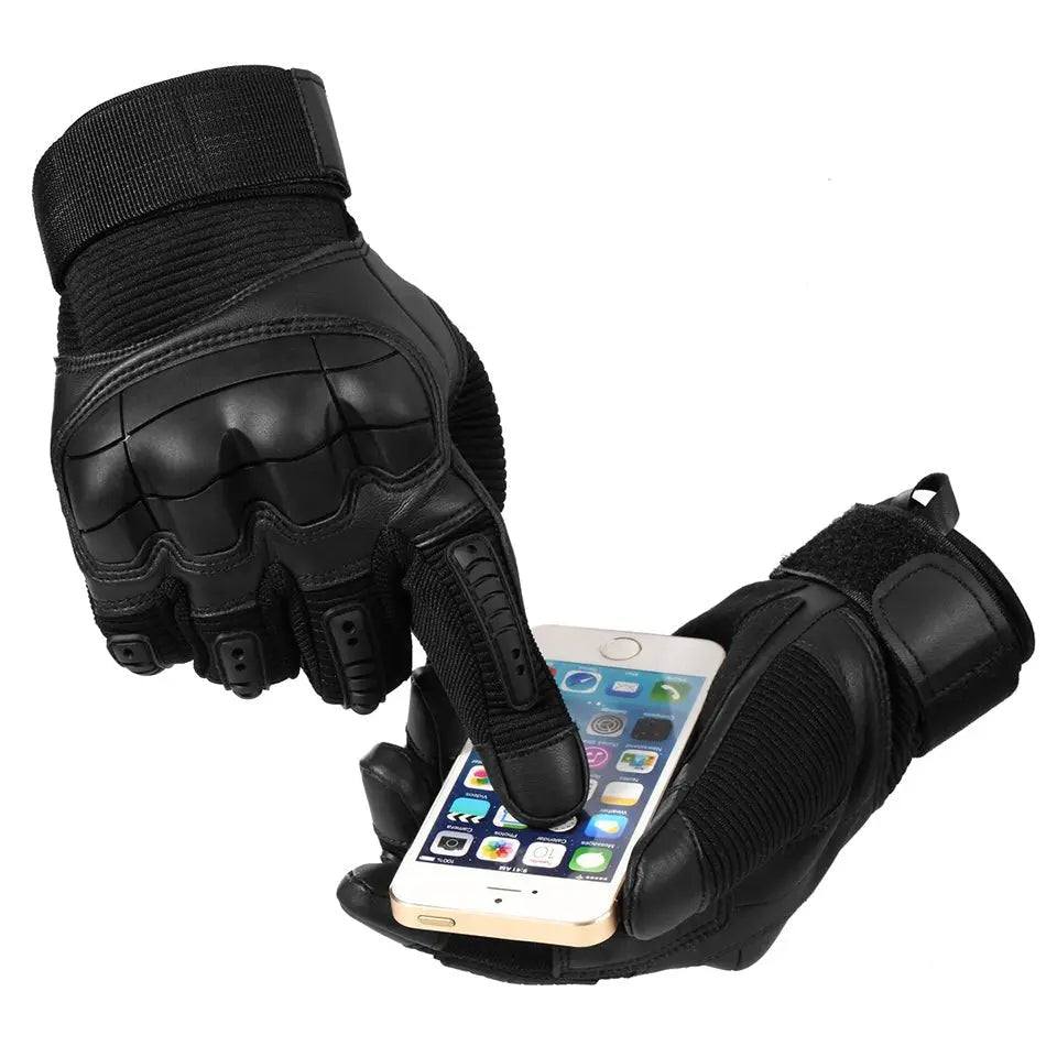 2020 Hot TouchScreen Full Finger Hard Knuckle Tactical Gloves - Sacodise shop