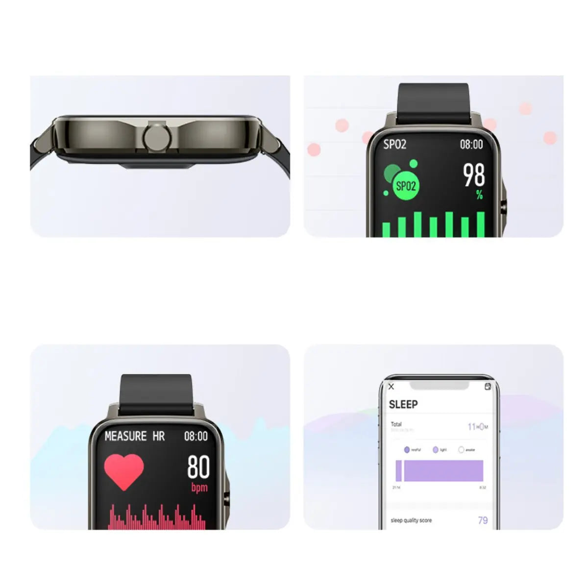 Lifestyle Smart Watch Heart Health Monitor And More Product vendor