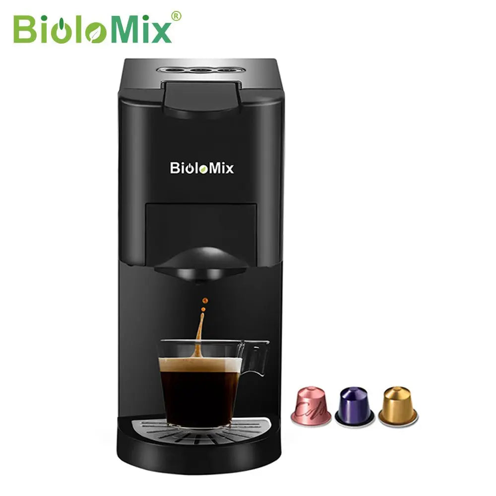 3 in 1 Espresso Coffee Machine 19Bar 1450W Multiple Capsule Coffee - Sacodise shop