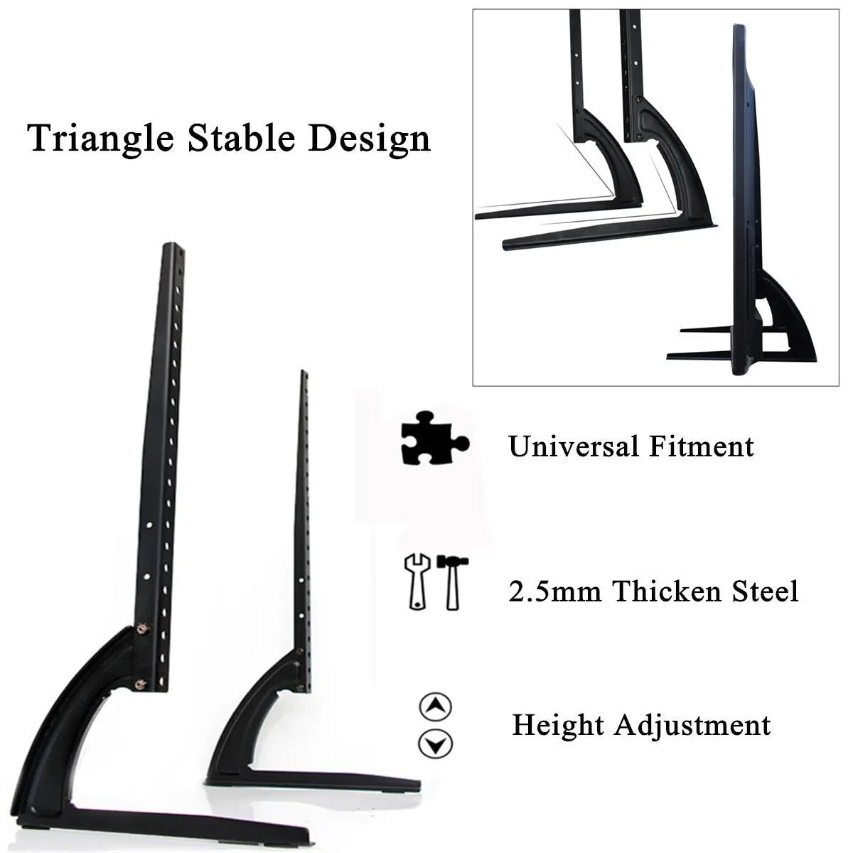 32-65 inches Universal Tabletop TV Stand - Sacodise shop