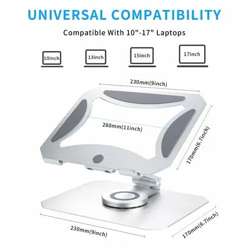 360 Degree Rotating Desktop Laptop Stand - Sacodise shop