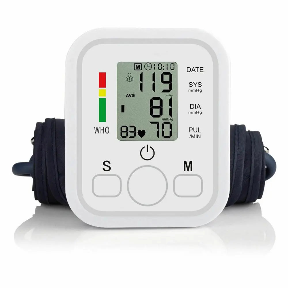 Arm Automatic Blood Pressure Monitor Measuring Arterial Pressure - Sacodise shop