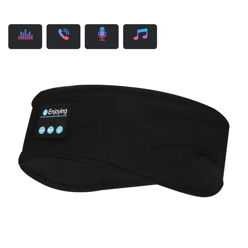 Wireless Bluetooth Sleeping Headphones Sports Headband Eye Mask Product vendor