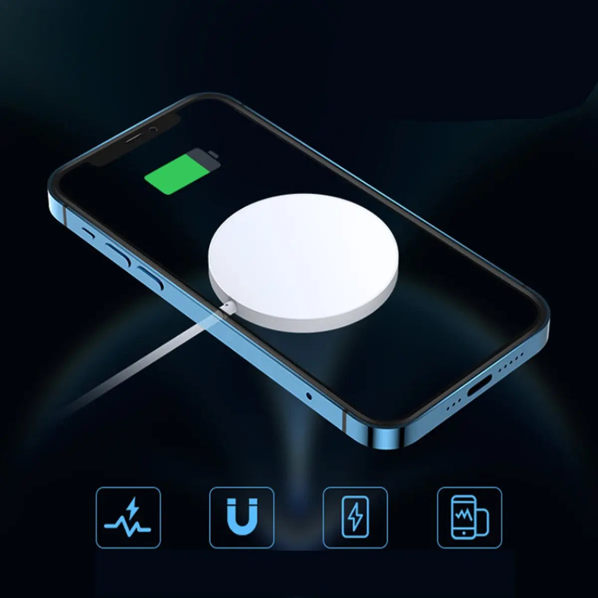 The Missing Magnetic Wireless Charger for iPhone 12 Product vendor