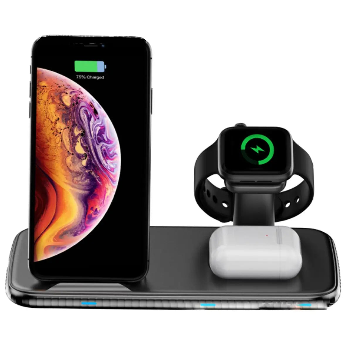 4 in 1 Wireless Fast Charging Hub Product vendor