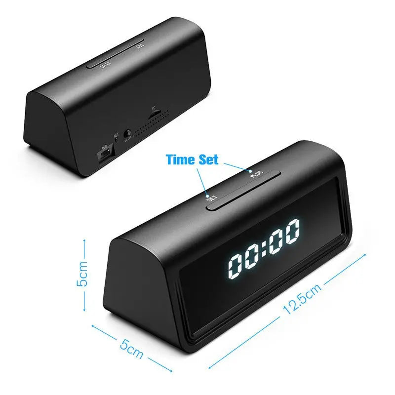 4K Wifi Secret Clock Micro Camera Security Camera IR Night Vision - Sacodise shop