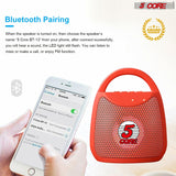 5 Core 4" Portable Bluetooth Speaker Outdoor Wireless Mini Speakers