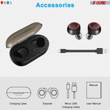 5 Core Wireless Ear Buds • Mini Bluetooth Noise Cancelling Earbud - Sacodise shop