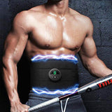Smart EMS Fitness Vibration Belt Abdominal Trainer Muscle Slimming