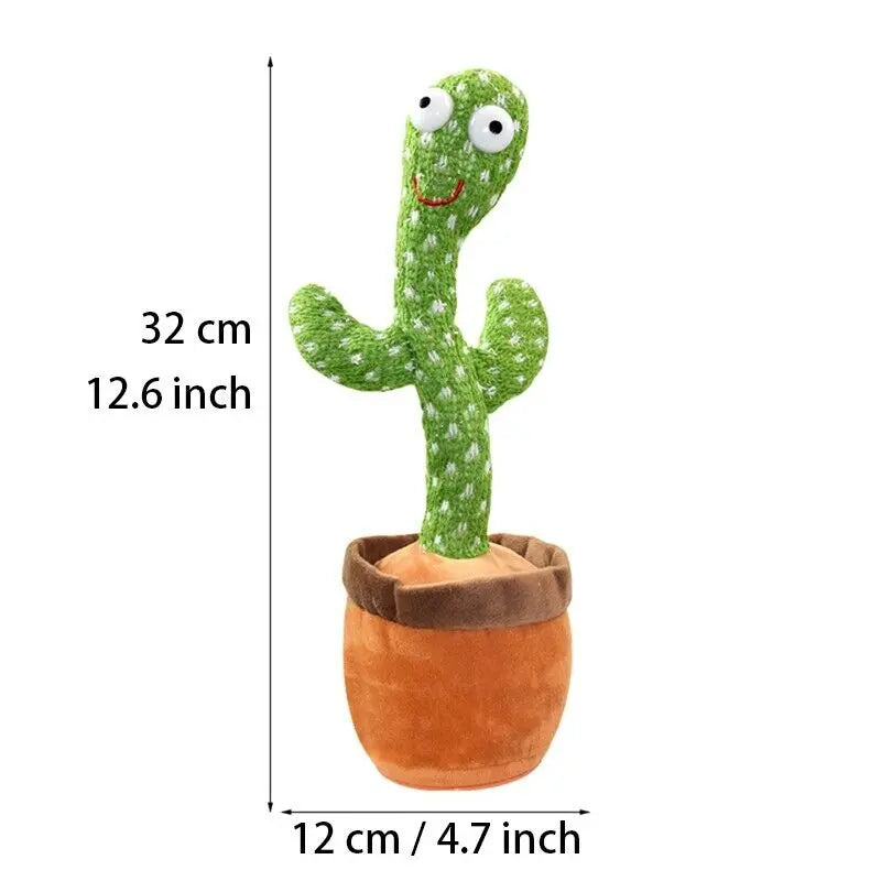 Dancing Cactus Plush Toy Doll Electronic Recording Shake With Song Product vendor