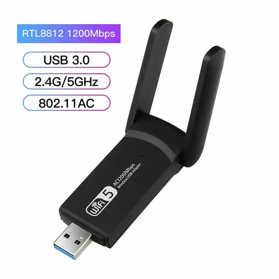 1200Mbps Long Range AC1200 Dual Band 5GHz Wireless USB 3.0 WiFi Product vendor