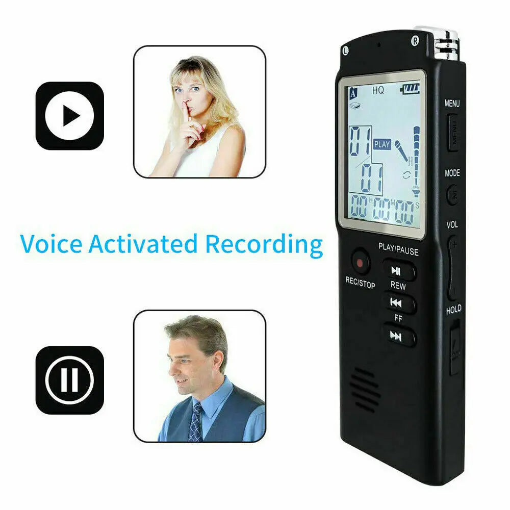 32G Voice Activated Mini Digital Sound Audio Recorder Dictaphone MP3 Product vendor