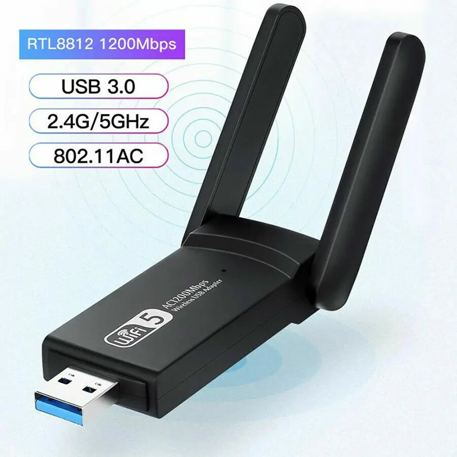 1200Mbps Long Range AC1200 Dual Band 5GHz Wireless USB 3.0 WiFi Product vendor