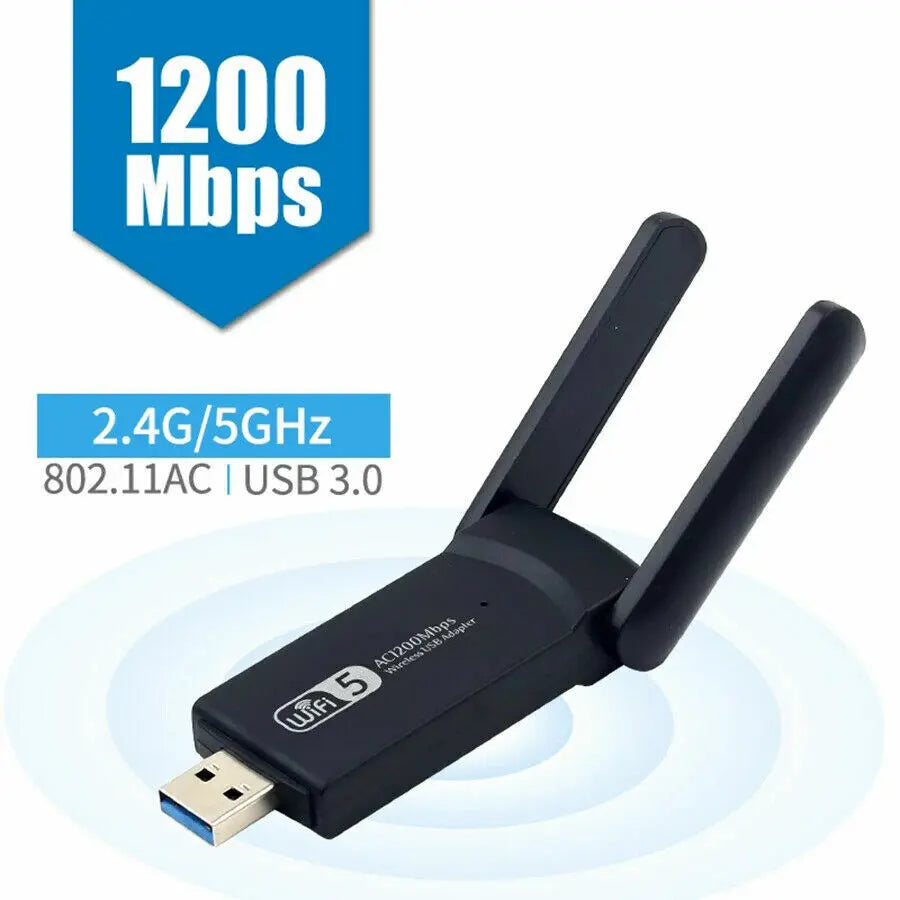 1200Mbps Long Range AC1200 Dual Band 5GHz Wireless USB 3.0 WiFi Product vendor