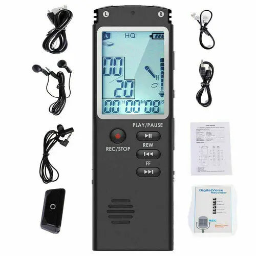 32G Voice Activated Mini Digital Sound Audio Recorder Dictaphone MP3 Product vendor