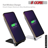 5Core Fast Wireless Charger 2Pack Qi Certified 10W Wireless Charging - Sacodise shop