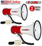 5Core Megaphone Speaker Blow Horn Pro Sports Event Speaker 25W w/ - Sacodise shop