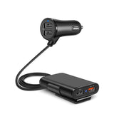 Smart QC3.0 Quick Car USB Charger With A Clip - Sacodise.shop.com