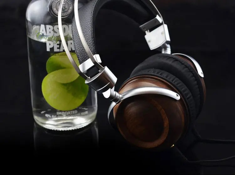 DIY 50mm Wood HIFI Headphones Product vendor