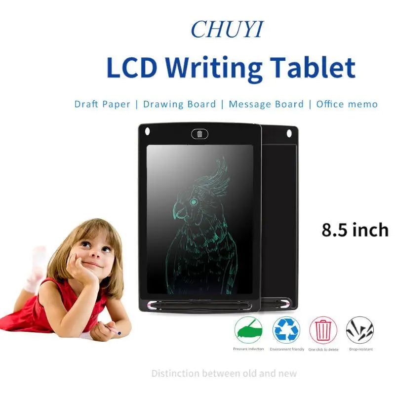 8.5 inch Portable LCD Writing Tablet Electronic Notepad Drawing - Sacodise shop