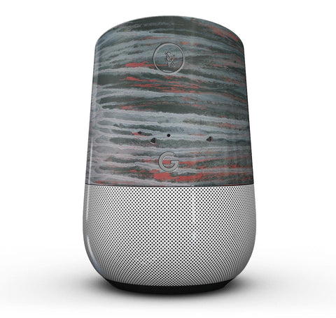 Abstract Wet Paint Smoke Red - Full-Body Skin Kit for the Google Home - Sacodise.shop.com