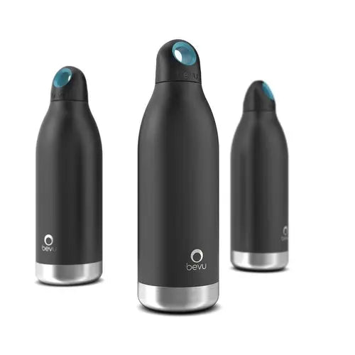 Bevu® Insulated Bottle Black - Sacodise shop