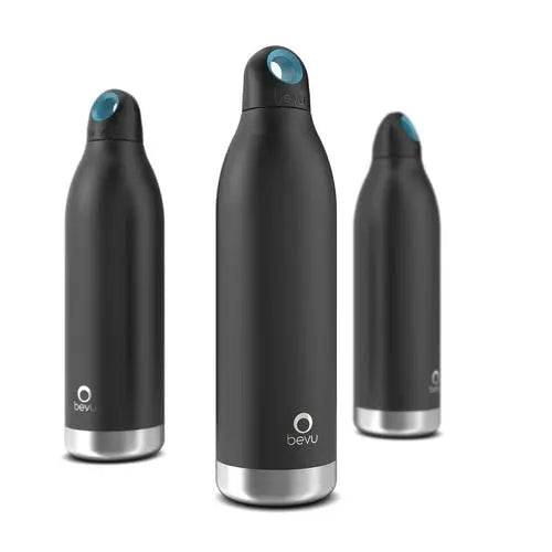 Bevu® Insulated Bottle Black - Sacodise shop