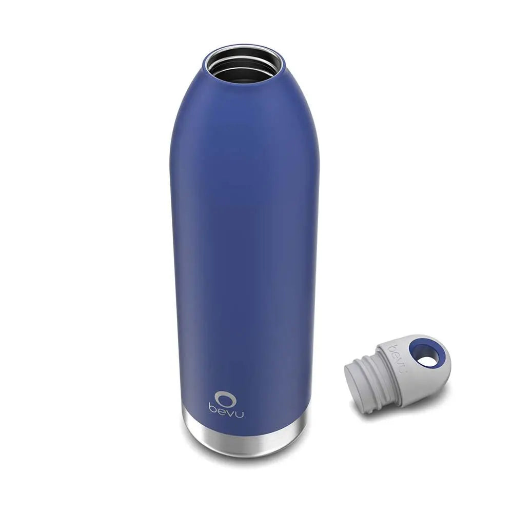 Bevu® DUO Insulated Bottle Cobalt.   750ml / 25oz - Sacodise shop