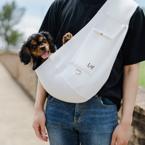 Lof Comfortable Pet Sling Carrier For Small Dogs Travel Safe For Dogs - Sacodise.shop.com