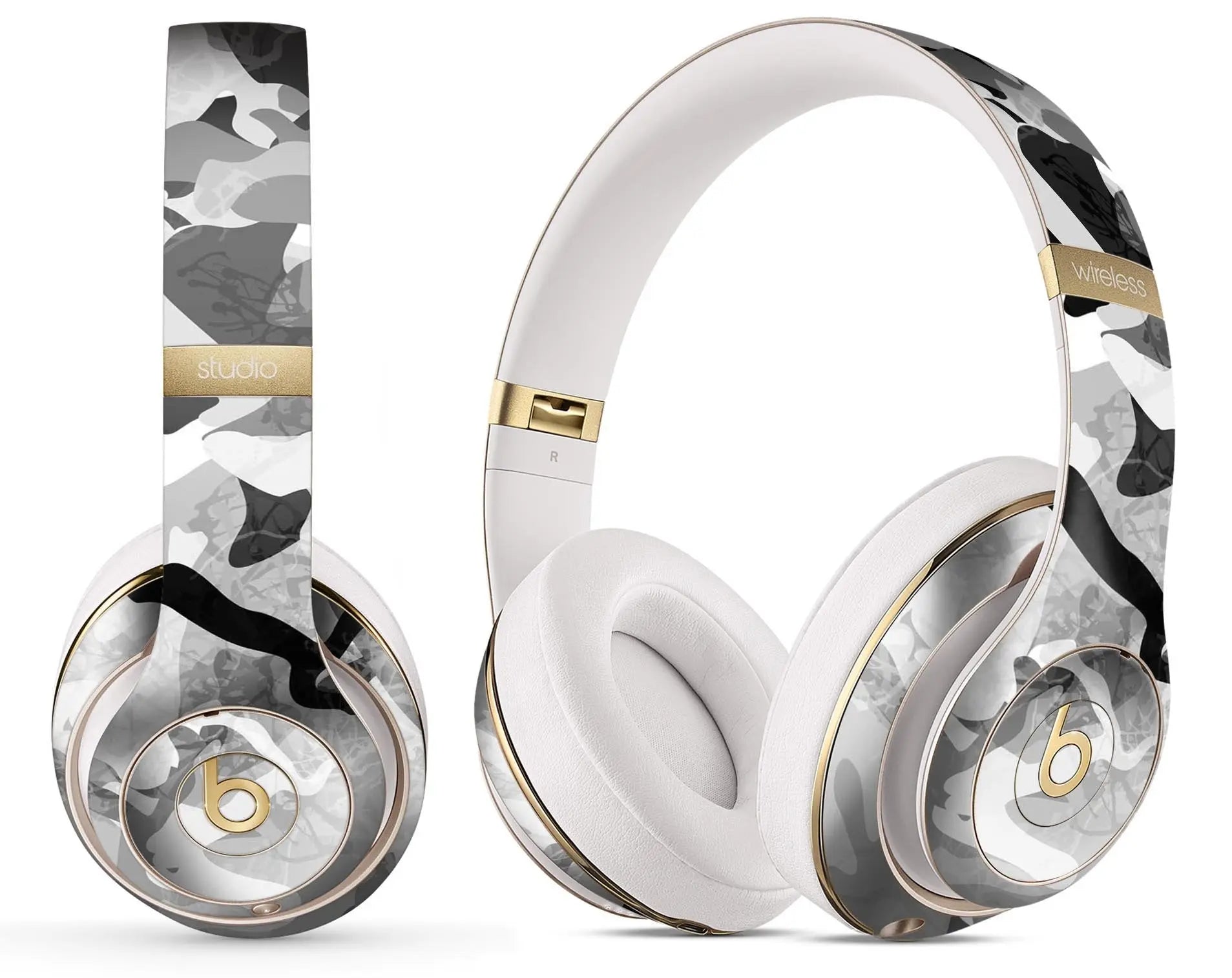 Desert Snow Camouflage V2 - Full Body Skin Decal Wrap Kit for Beats by Product vendor