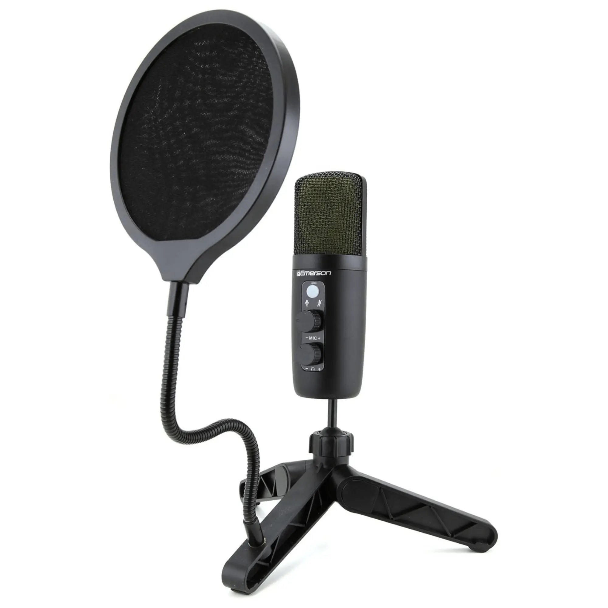 Emerson USB Gaming and Streaming Condenser Microphone with LED Product vendor