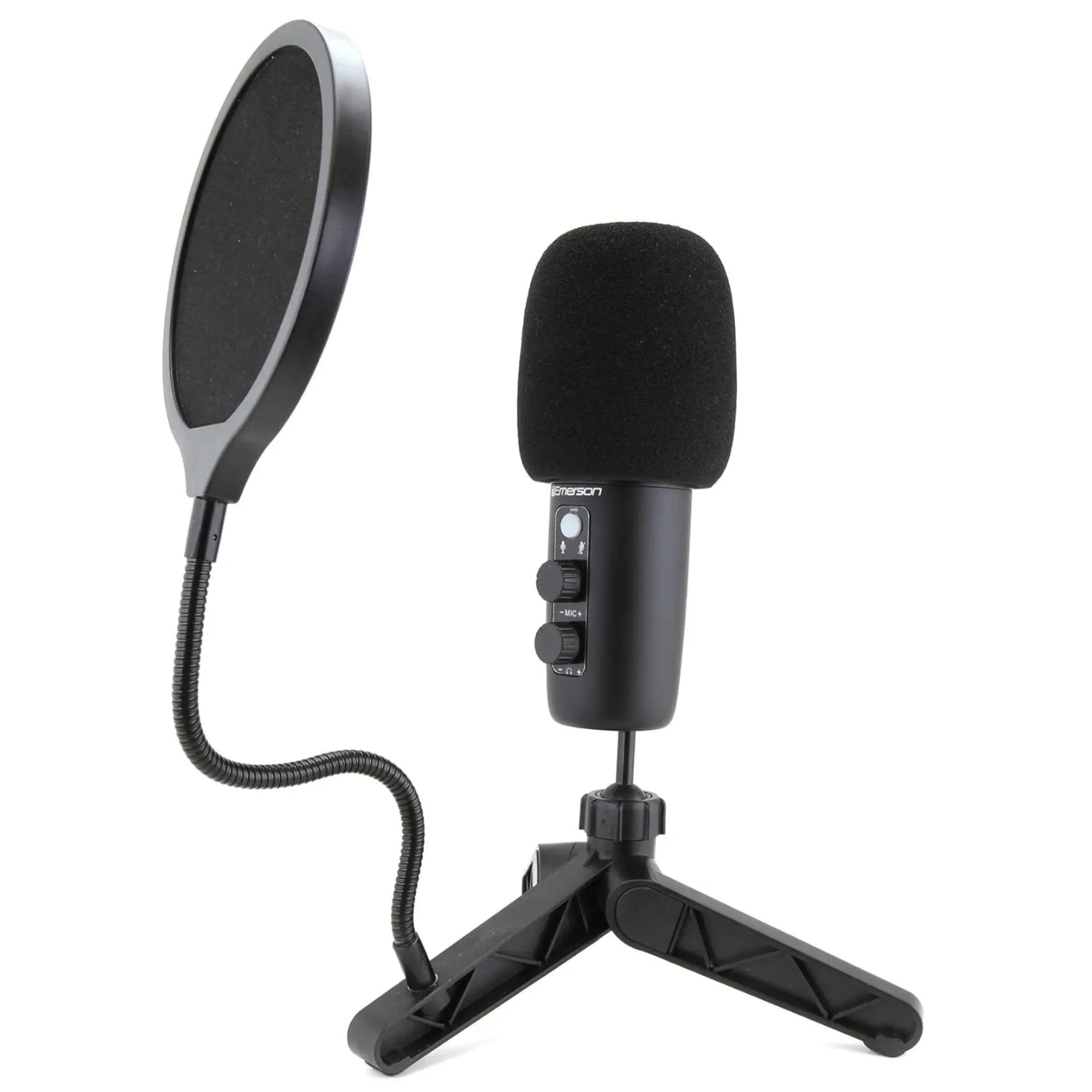 Emerson USB Gaming and Streaming Condenser Microphone with LED Product vendor