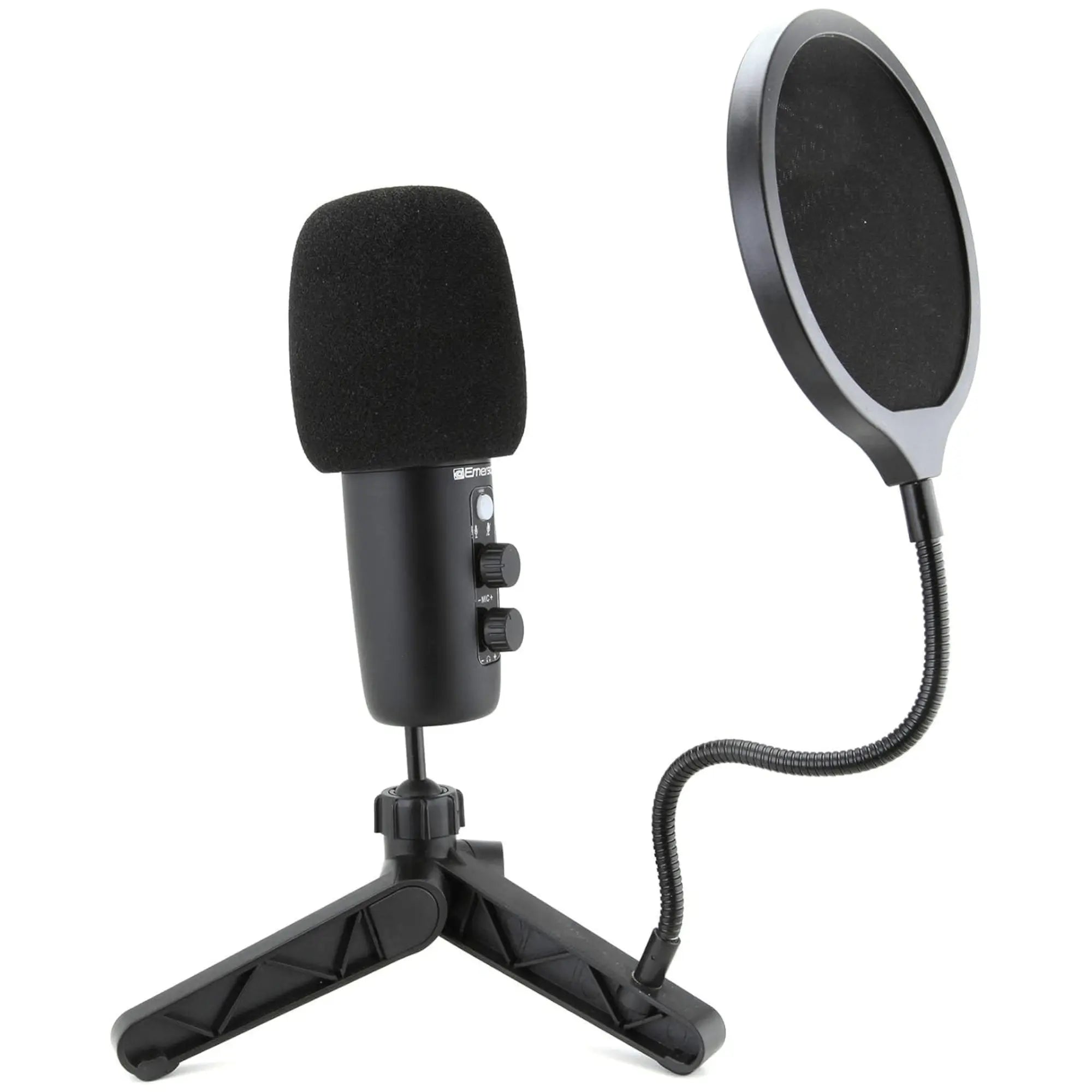 Emerson USB Gaming and Streaming Condenser Microphone with LED Product vendor