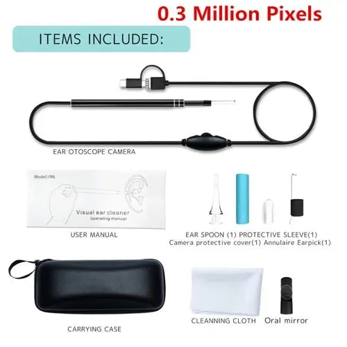 Ear Cleaning Endoscope 3 in1 USB HD Visual Ear - Sacodise shop