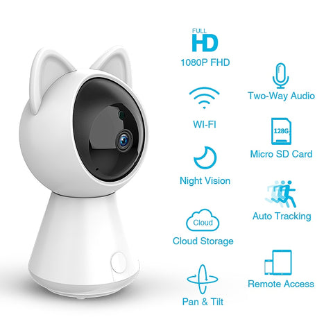 1080P Kitty Cloud IP Camera Intelligent Auto